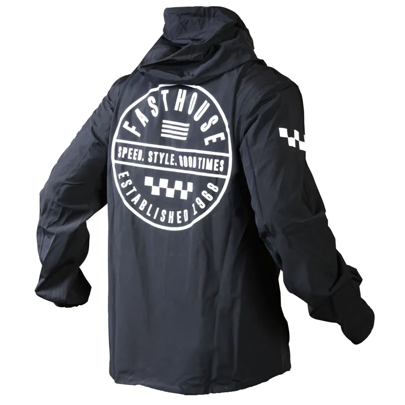 Fasthouse Statement Packable Windbreaker - Black-1